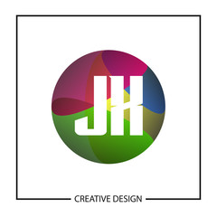 Initial Letter JX Logo Template Design