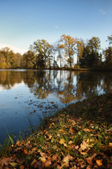 Autumn by the lake, Slivnica pri Mariboru, Slovenia