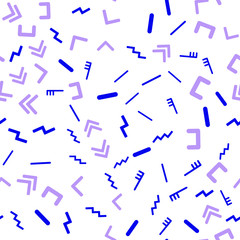 Seamless vector EPS 10  Abstract geometric pattern. Multicolor Figures. Texture for print and Banner. Flat style