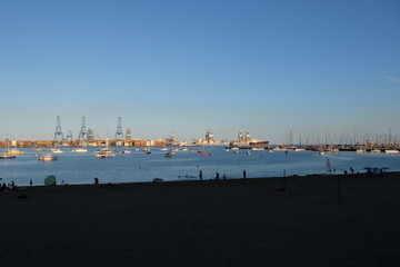 Fototapeta premium Industrial port