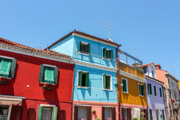 Naklejka premium Venetian houses