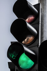 Green traffic light 