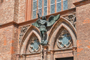 Friedrichswerder Church in Berlin downtown, Germany.