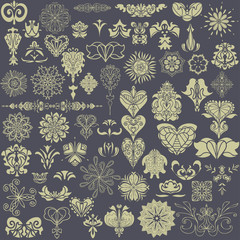 Vector Image. Indian ornament pattern.Can be used for designer wallpapers, for textile,