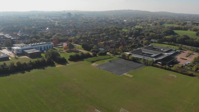 Flying over Gloucester Park