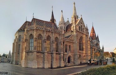 Fototapeta na wymiar Matthias church in Budapest