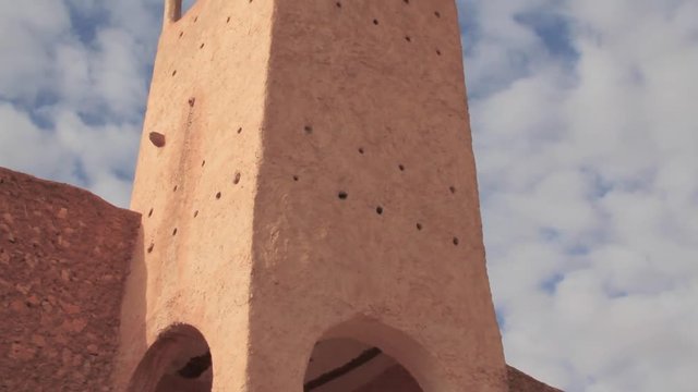 Tower defence in m'zab people, ghardaia algeria