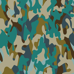 Fashionable camouflage pattern © eylul_design
