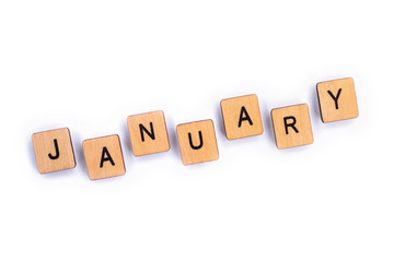 The month of JANUARY