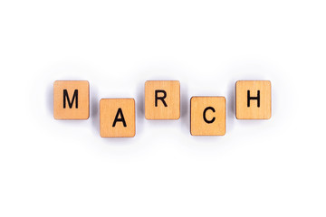 The month of MARCH