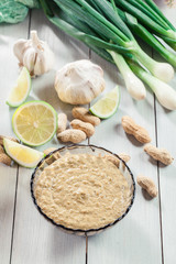 Spicy peanut sauce for satay