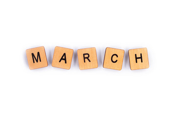 The month of MARCH