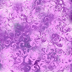 Marble purple pink abstract background. Digital painted vector marbled texture.