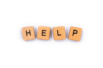 The word HELP