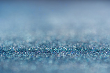 Blue glitter texture christmas abstract background