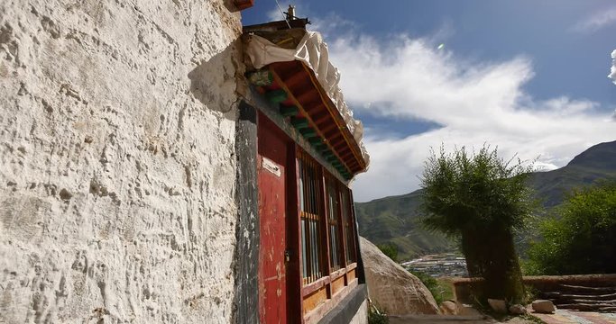 4k lhasa pabangka temple,Tibet.