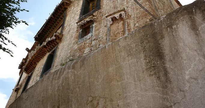 4k lhasa pabangka temple,Tibet.