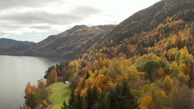 Autumn Landscapes in Norway - by fjords and mountains