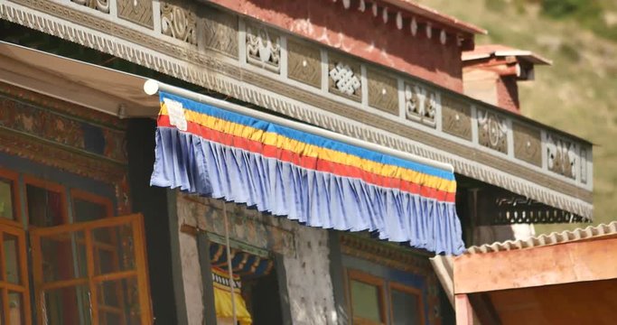 4k lhasa pabangka temple,Tibet.
