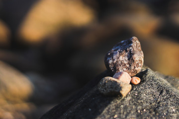 rocks at beach