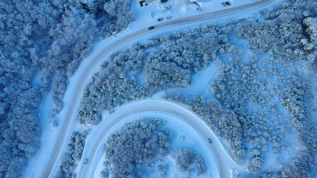 frozen sinuous route
