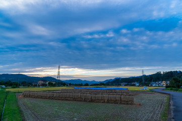 Fototapeta premium 旧北国街道海野宿（長野県東御市）