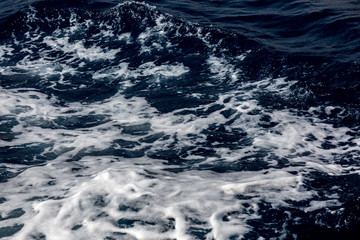 Foam in water
