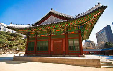 Naklejka premium South Korea Temple