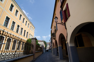 Obraz premium Padua Street near University