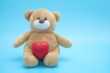 Valentines Day,Teddy bear with heart