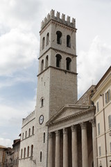 Fototapeta na wymiar Assisi, Italy Campanille