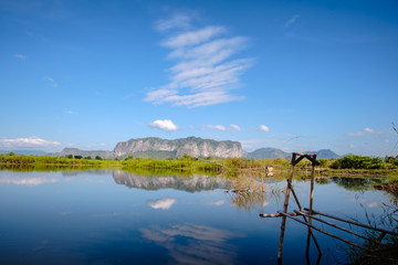 Amphoe Phu Pha Man in thailand
