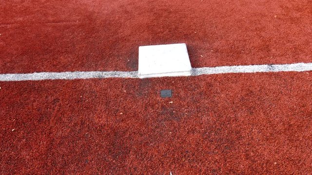 American baseball field