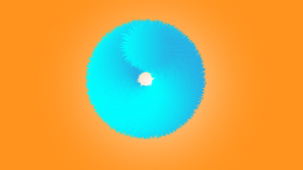 3D Fur Effect Circle