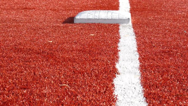 American baseball field