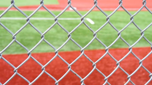 American baseball field