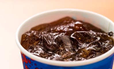 Soft drink of coke
