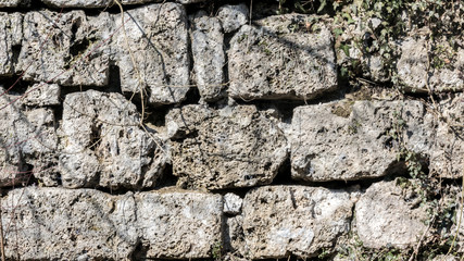Old stone wall texture