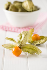 Physalis peruviana fruit.