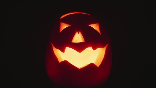 Happy Halloween Pumpkins face