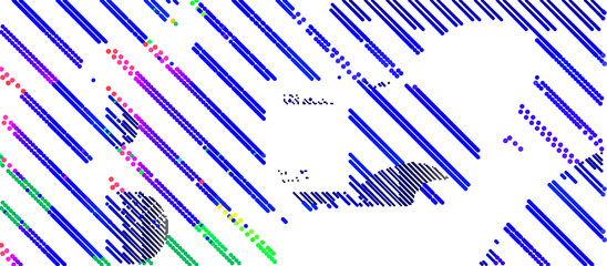 abstract vector background-Dot Graphics