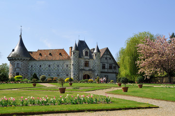 Fototapeta na wymiar Château de Saint Germain de Livet