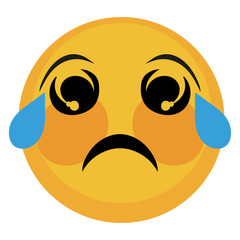 face with different emotions