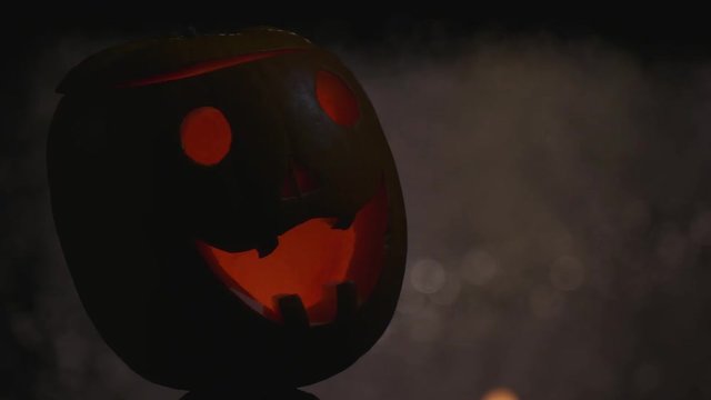 Happy Halloween Pumpkins face