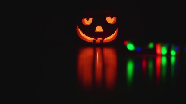 Happy Halloween Pumpkins face