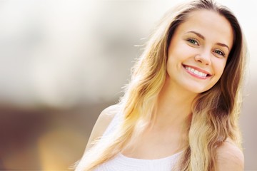 Fototapeta premium Smiling.