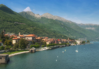 Fototapeta na wymiar Cannobio am Lago Maggiore im Piemont,Italien