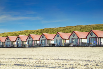 Strandhäuser Nordsee in Holland