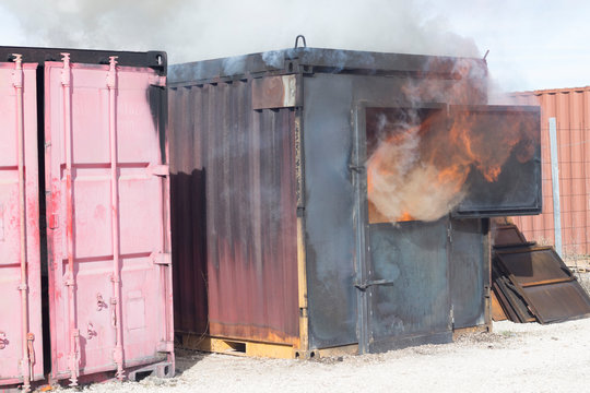 Fire station training equipment