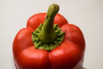 red pepper isolated on white background